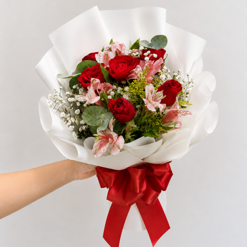 Ramo 6 latidos - Floristeria Rosetta