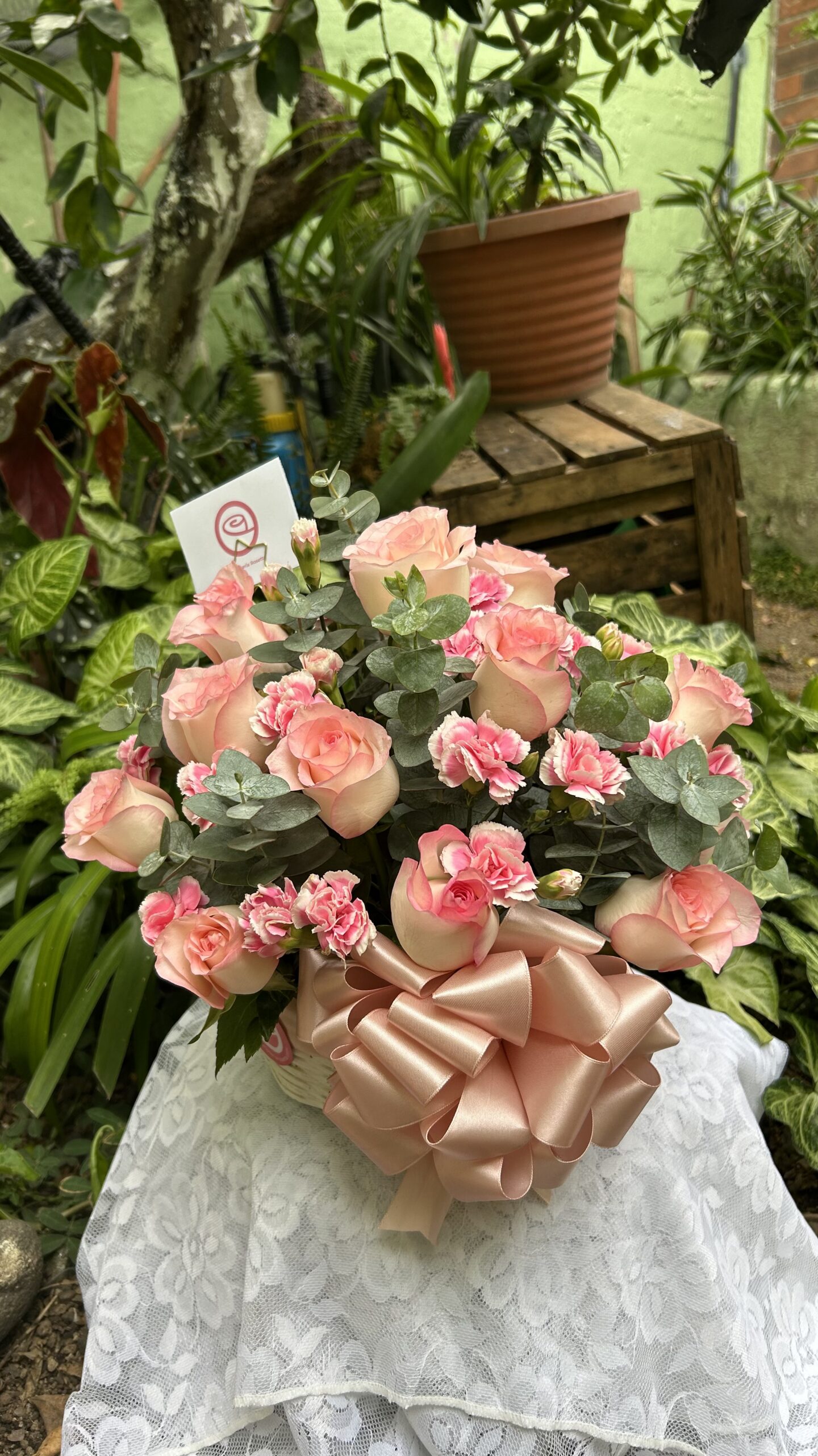 Canasta Encanto Rosa - Imagen 3