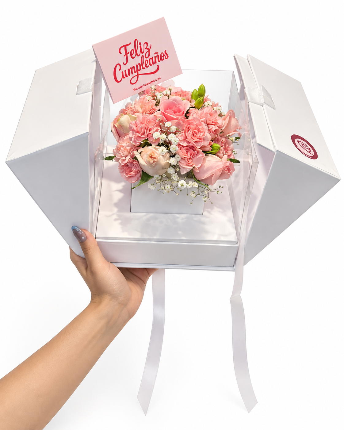 Caja encanto rosa