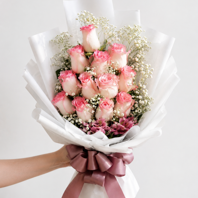 Ramo de 12 rosas